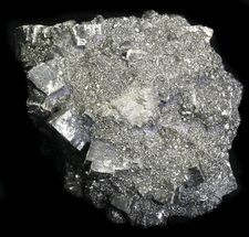Shiny, Metallic Pyrite Specimen - Guangxi Province, China #31942