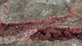 Roselite Crystal Lined Geode - Morocco #74296