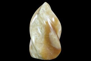 5.5" Brown Calcite Flame - Crystal #74650