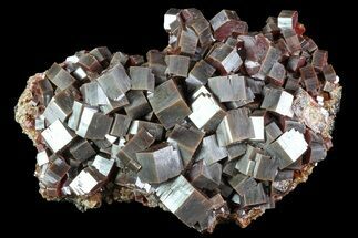 Large, Red Vanadinite Crystal Aggregation - Morocco #84337