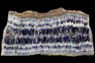 Chevron Amethyst Slab - Morocco #87258