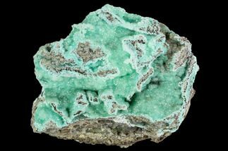Blue-Green Smithsonite Aggregation - Hidden Treasure Mine, Utah #109773