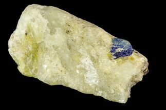 Lazurite Crystal in Calcite Matrix - Afghanistan #111799
