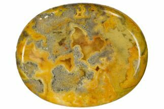 Polished Crazy Lace Agate Worry Stones - Size #115368