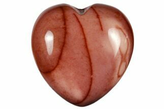 Polished Mookaite Jasper Heart #116263