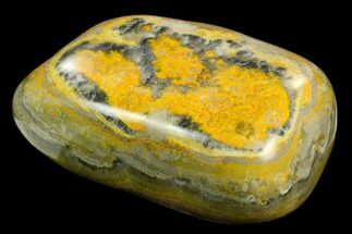 3.9" Polished Bumblebee Jasper Section - Indonesia - Crystal #124364