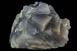Unique, Blue, Cubic Fluorite Crystal Cluster - Pakistan #112088