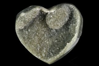 Green Quartz (Prasiolite) Heart - Uruguay #123698