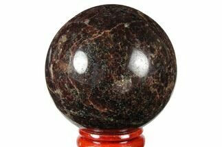 Polished Garnetite (Garnet) Sphere - Madagascar #132084