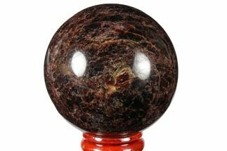 Polished Garnetite (Garnet) Sphere - Madagascar #132087