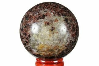 Polished Garnetite (Garnet) Sphere - Madagascar #132088
