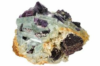 Aquamarine, Fluorite & Orthoclase Feldspar - Namibia #132153