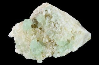 3.7" Fluorite with Manganese Inclusions on Quartz - Arizona - Crystal #133666