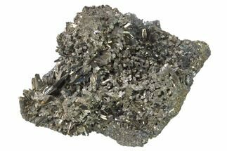 Elongated Arsenopyrite Crystal Cluster - Peru #141816