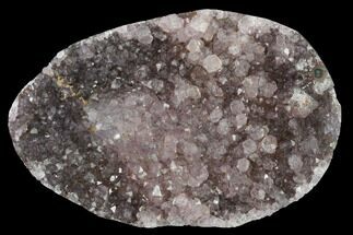 2.7" Sparkly Druzy Amethyst Cabochon - Artigas, Uruguay - Crystal #143207