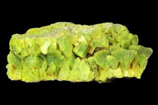 Yellow-Green Autunite Crystal Cluster - Hunan, China #147646