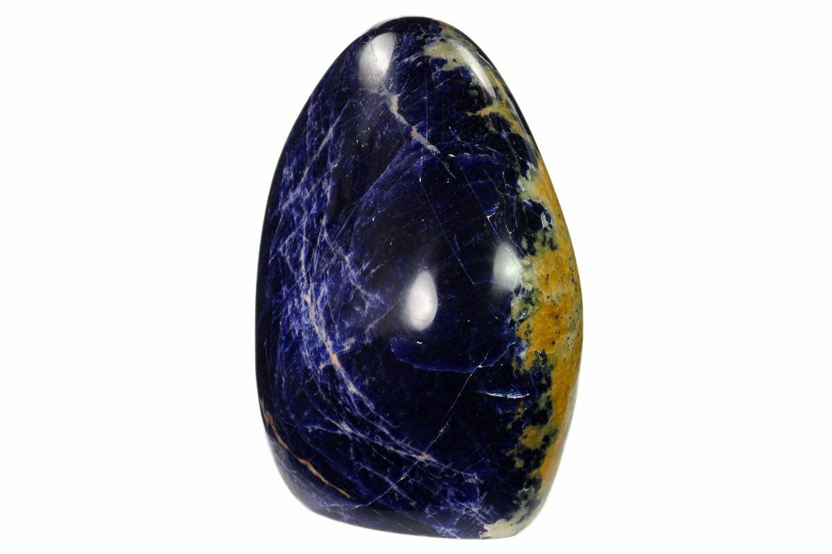 4.2" Free-Standing, Polished Sodalite - Namibia (#148235) For Sale