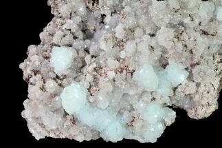 Lustrous Hemimorphite Crystal Cluster - Congo #148454
