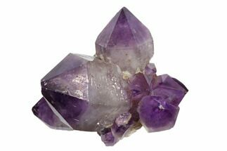 Purple Amethyst Crystal Cluster From Congo - Huge Crystals #148651