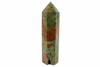 Tall, Polished Unakite Obelisk - South Africa #151879