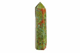 4.1" Tall, Polished Unakite Obelisk - South Africa - Crystal #151895