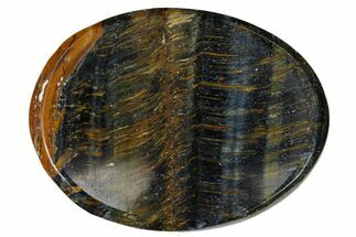 Blue Tiger's Eye Worry Stones - 1.5" Size - Crystal #155183