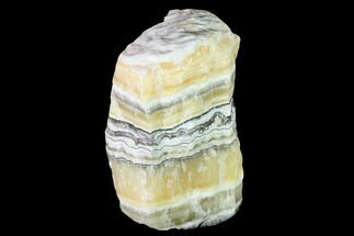 Free-Standing, Banded Zebra Calcite - Mexico #155775