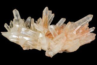 Massive, Tangerine Quartz Crystal Cluster - Madagascar #156961