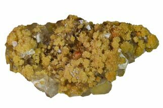 Mimetite Crystal Clusters on Calcite - Mexico #157079