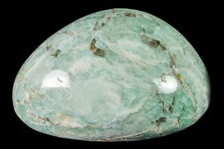 Polished Graphic Amazonite Pebble #158417