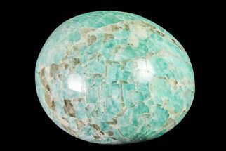 2.1" Polished Graphic Amazonite Pebble - Crystal #158419