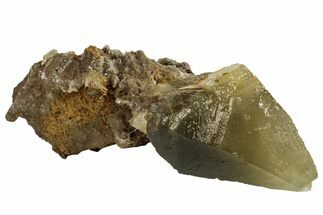 3.2" Beam Calcite Crystal on Matrix - Morocco - Crystal #159517