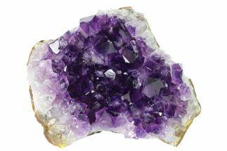 Dark Purple, Amethyst Crystal Cluster - Large Crystals #160839