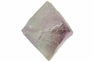 1.7" Purple and Green Fluorite Octahedron - China - Crystal #164580
