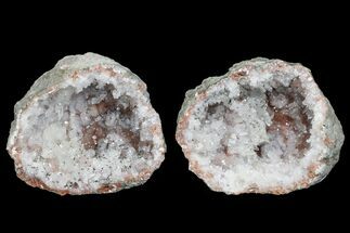 Keokuk Red Rind Geode with Iridescent Chalcopyrite - Iowa #165757