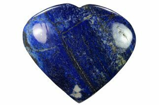 4.65" Polished Lapis Lazuli Heart - Pakistan - Crystal #170957