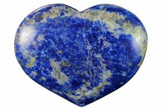 5.2" Polished Lapis Lazuli Heart - Pakistan - Crystal #170965