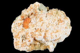 Red-Orange Stilbite with Laumontite and Calcite - Peru #173302