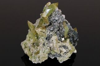 Green Titanite (Sphene) and Muscovite Association - Pakistan #175080