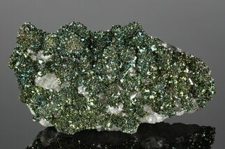 Lustrous Marcasite Crystals on Calcite - Linwood Mine, Iowa #176024