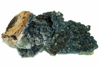 Deep-Blue Plumbogummite After Pyromorphite - Yangshuo Mine, China #177176