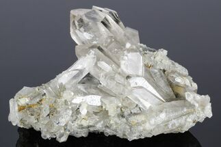 Quartz, Anatase and Adularia Crystal Association - Norway #177347