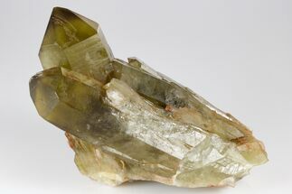 Smoky, Yellow Quartz Crystal Cluster (Heat Treated) - Madagascar #175720