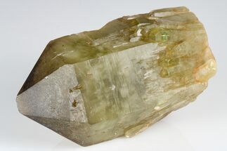 4" Smoky, Yellow Quartz Crystal (Heat Treated) - Madagascar - Crystal #175710