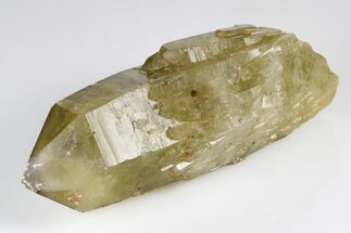4.7" Smoky, Yellow Quartz Crystal (Heat Treated) - Madagascar - Crystal #175712