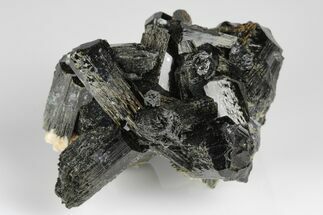 Black Tourmaline (Schorl) Crystals with Orthoclase - Namibia #177543
