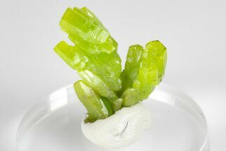 Apple-Green Pyromorphite Crystals - China #179712
