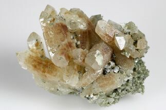 Quartz, Genthelvite and Loellingite Association - Inner Mongolia #180344