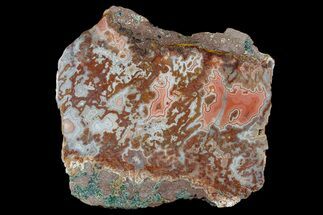 5.3" Polished Berber Agate Slab - Morocco - Crystal #181033