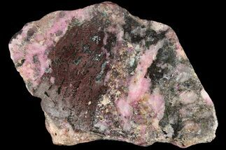 Polished Cobaltoan Calcite Slab - Congo #184025